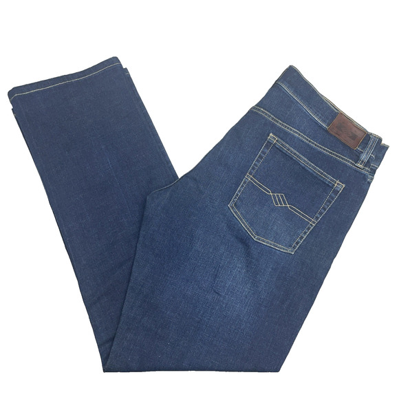 Joseph Abboud Classic Fit Jeans Mens 34x32 Fits 34x30.5 Blue Denim Casual Pants - Picture 1 of 8